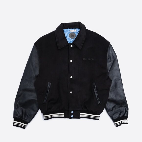 Discord High Varsity Jacket - Dark Mode - Unisex Size M - NWT- Ltd Ed Of 1000! - Picture 1 of 11